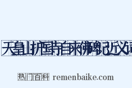 天皇山护国寺自来佛碑记近义词是什么意思的图片